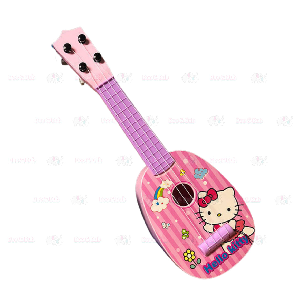Cartoon Ukulele | Guitar Musical Instrument Simulate Playable Guitar Education Music Early Educational Montessori - Boo & Bub
