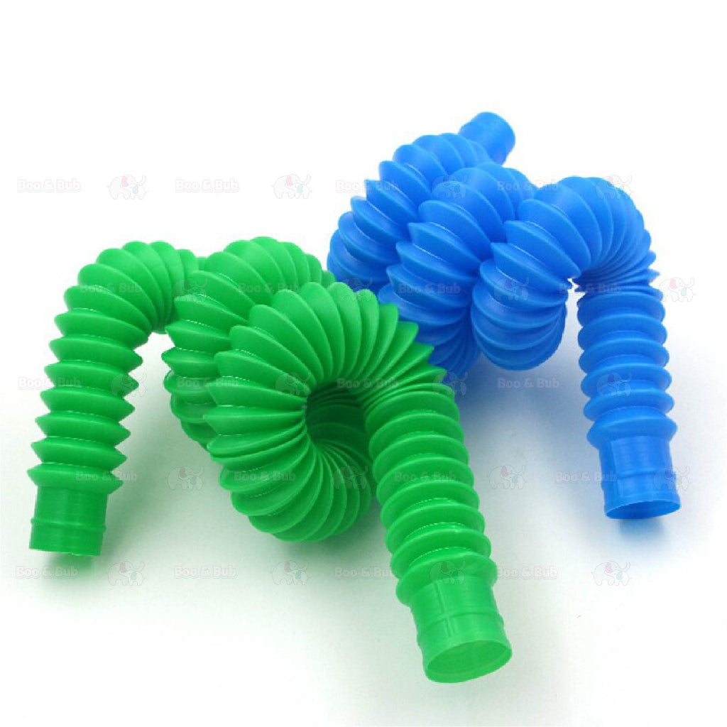 Boo&Bub Pop Tubes Fidget Toy Autism Toys Sensory Stretch Tubes Creative Educational Pipe - Boo & Bub