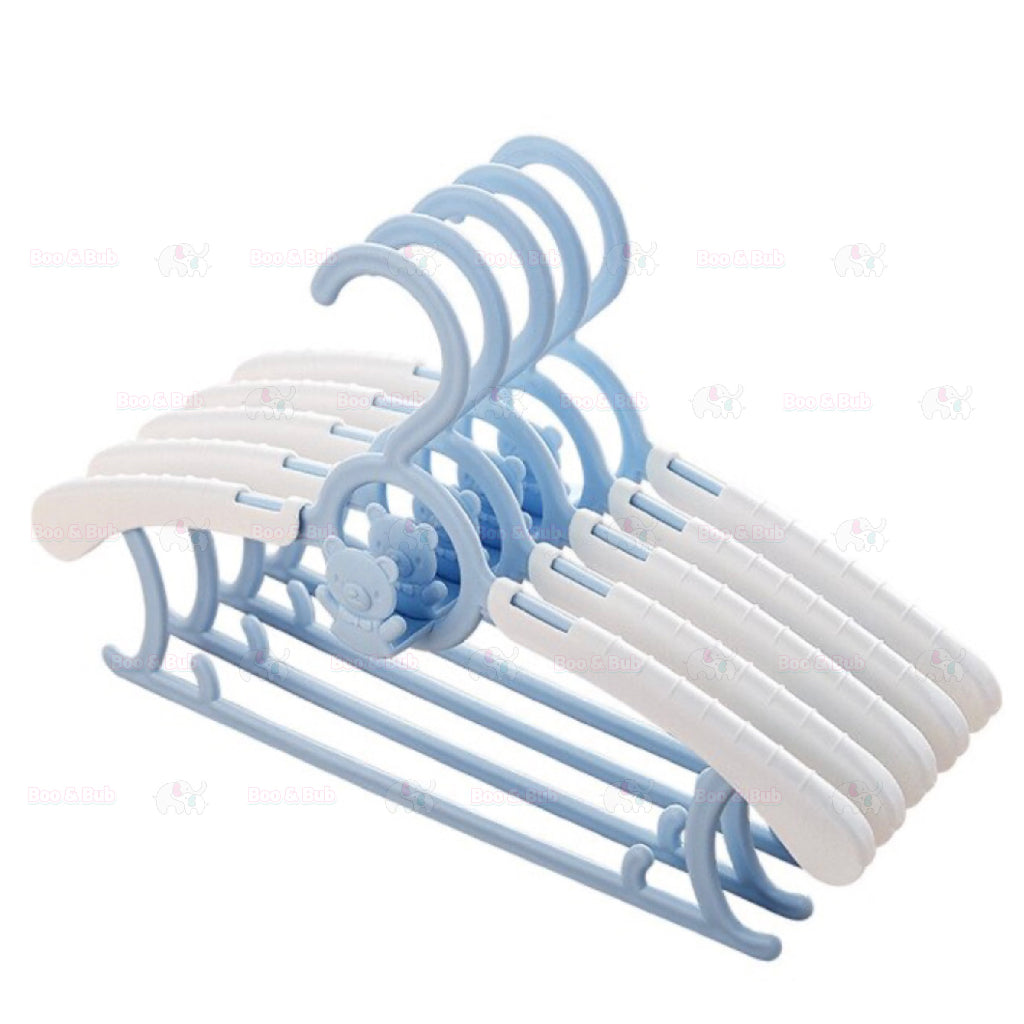 Boo & Bub Kids Clothes Hanger Racks Adjustable Plastic Display Hangers Windproof Non-slip Coats Hanger Baby Clothing Or - Boo & Bub