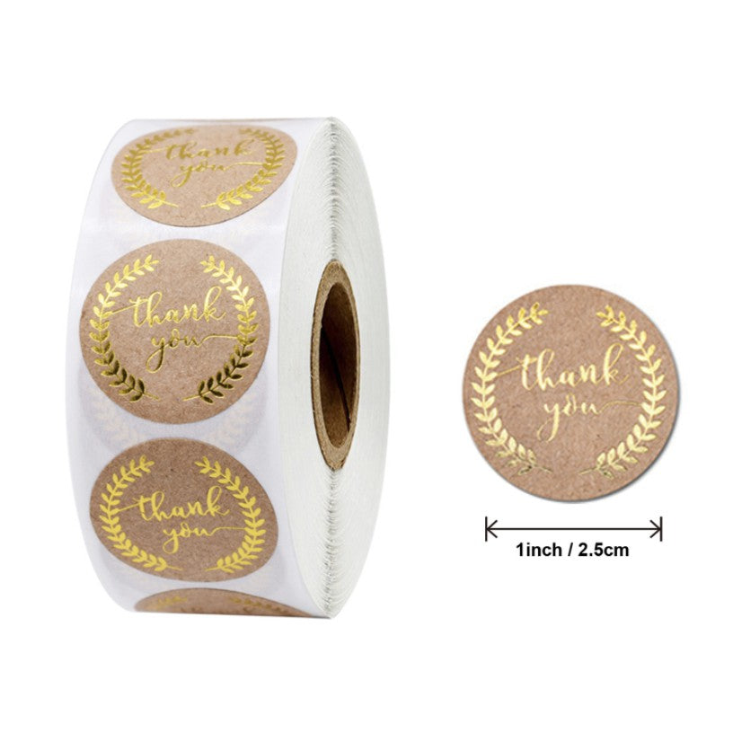 Small Thank You Sticker - Boo & Bub