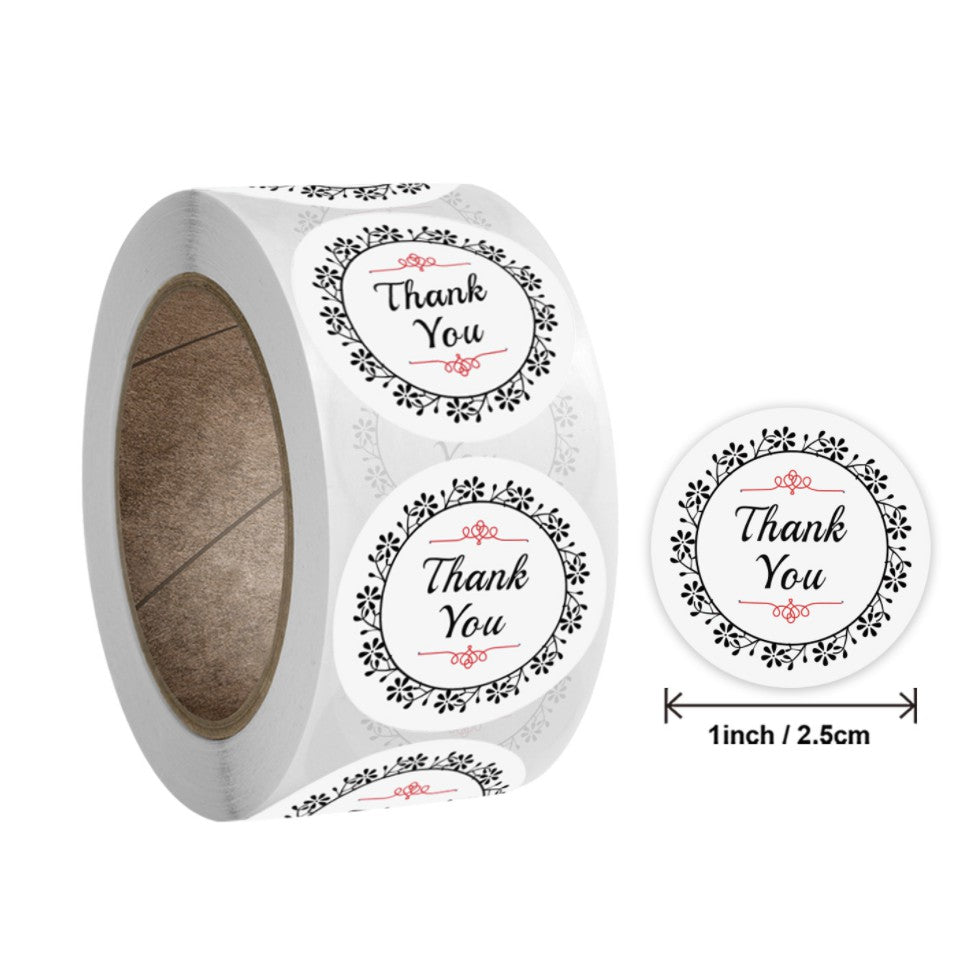 Small Thank You Sticker - Boo & Bub