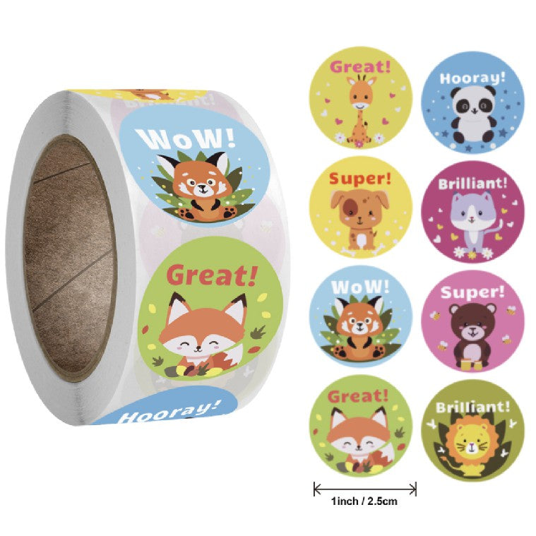 Small Thank You Sticker - Boo & Bub