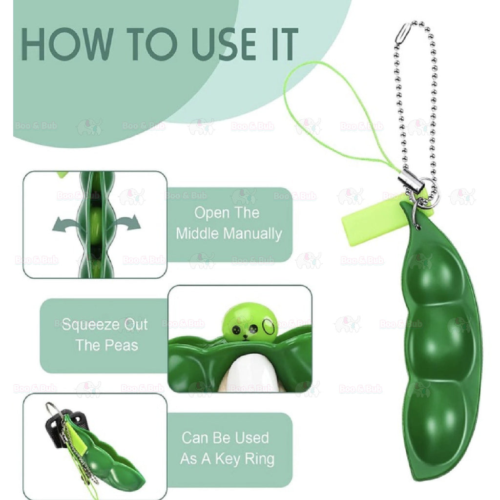 Boo&Bub Anti-Stress Toys | Kawaii Squeeze Rising Fidget Soft Sticky Stress Relief Toys - Boo & Bub