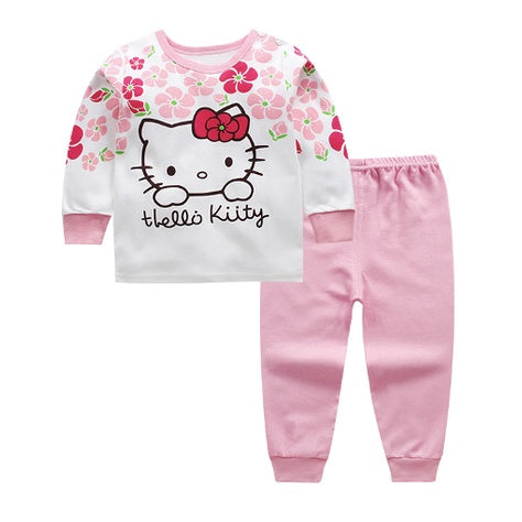 🇲🇾HOT🇲🇾Kids Pyjamas Set | Cartoon Cute Children Sleepwear | Cotton Soft Baby Nightwear Clothes Pajamas | Baju Tidur Buda - Boo & Bub