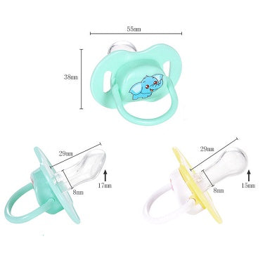 💫HOT💫Baby Colorful Pacifier | Newborn Soother Teether Holder Infant Cute Cartoon Baby Pacifier Clip Pacifier Chain - Boo & Bub