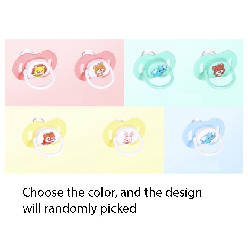 💫HOT💫Baby Colorful Pacifier | Newborn Soother Teether Holder Infant Cute Cartoon Baby Pacifier Clip Pacifier Chain - Boo & Bub