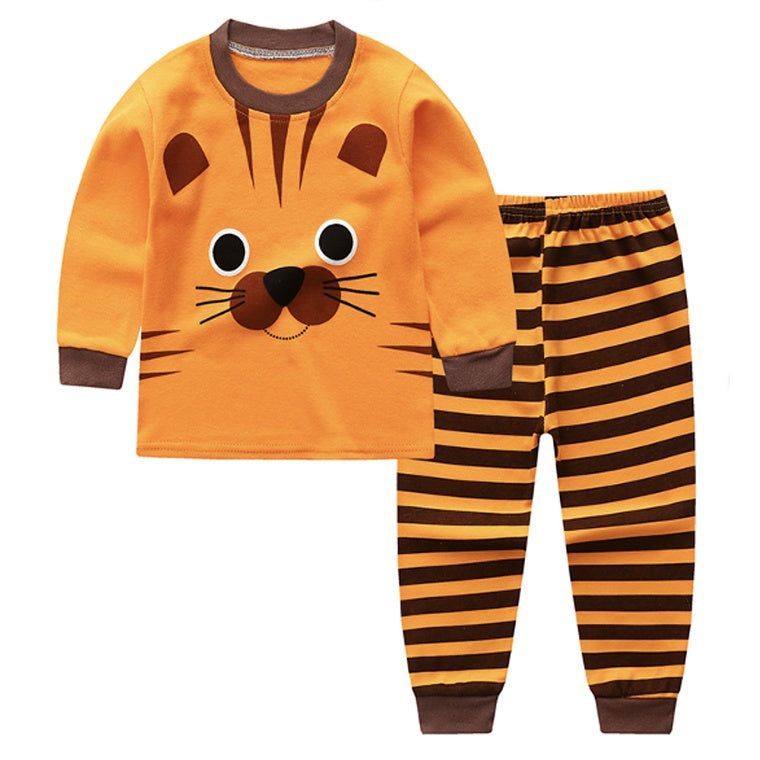 🔥HOT🔥Kids Pyjamas Set | Cartoon Cute Children Sleepwear | Cotton Soft Baby Nightwear Clothes Pajamas | Baju Tidur Budak - Boo & Bub