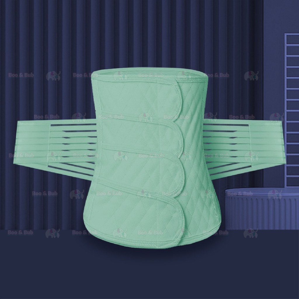 Boo&Bub Mommy Tummy Belt Abdominal Binder Postpartum Belt Bengkung Belly Binding Maternity Bersalin PostPartum Shape - Boo & Bub