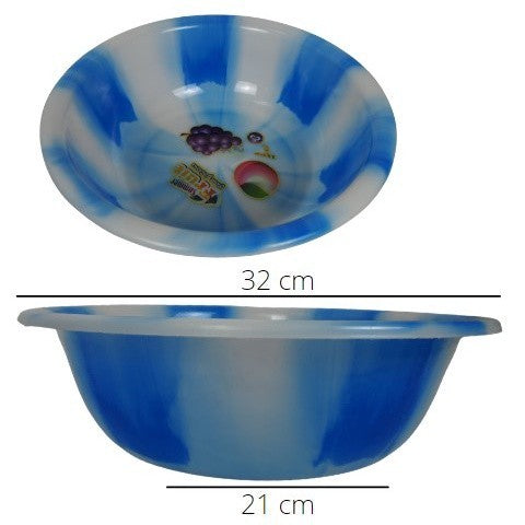 Kitchen Plasticware | Food tupperware in Square Round Shape | Round Basket Basin for wash Vegetables - Boo & Bub