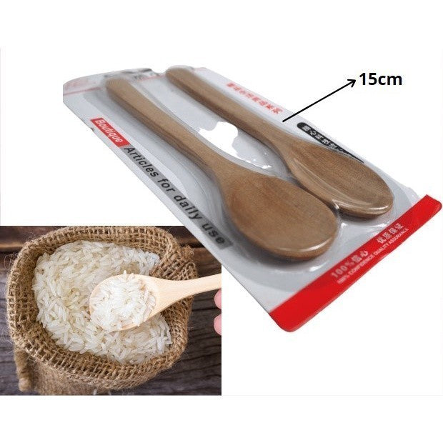 Cooking Tools | Kitchen Cooking Wooden Spoon Spatula Sudu Kayu Memasak Dapur - Boo & Bub