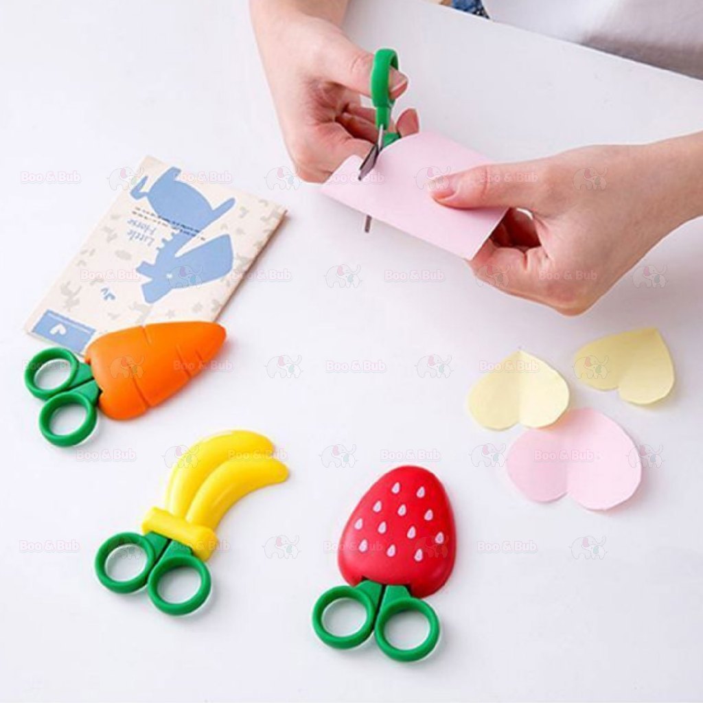 Boo&Bub Scissors With Magnet Tool Supplies Suitable For Home School And Office Craftings - Boo & Bub