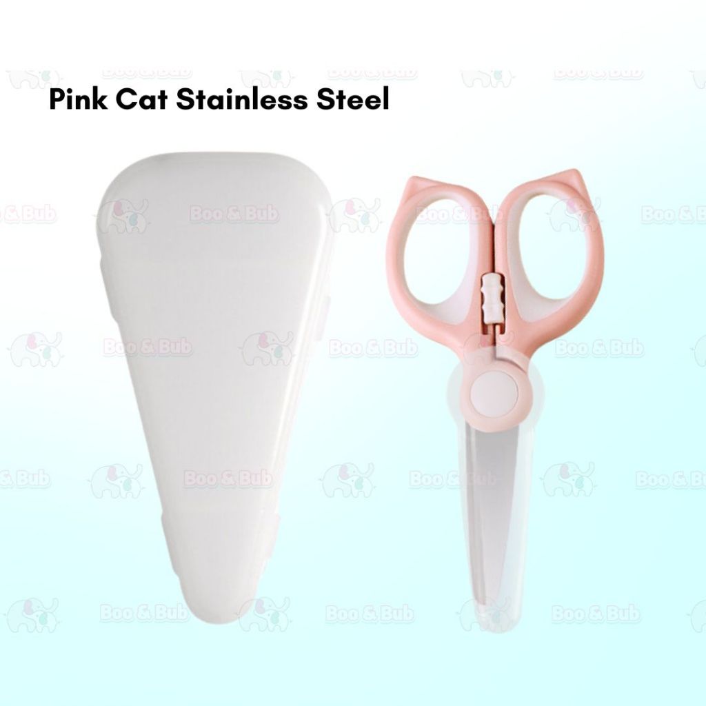 Boo and Bub Food Ceramic Scissor420 Stainless Steel Baby Food Multipurpose Scissors Portable Feeding Scissor - Boo & Bub
