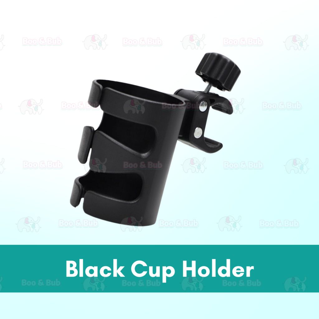 Boo and Bub Baby Stroller Cup Holder Adjustable 360 Rotate PP Material - Boo & Bub