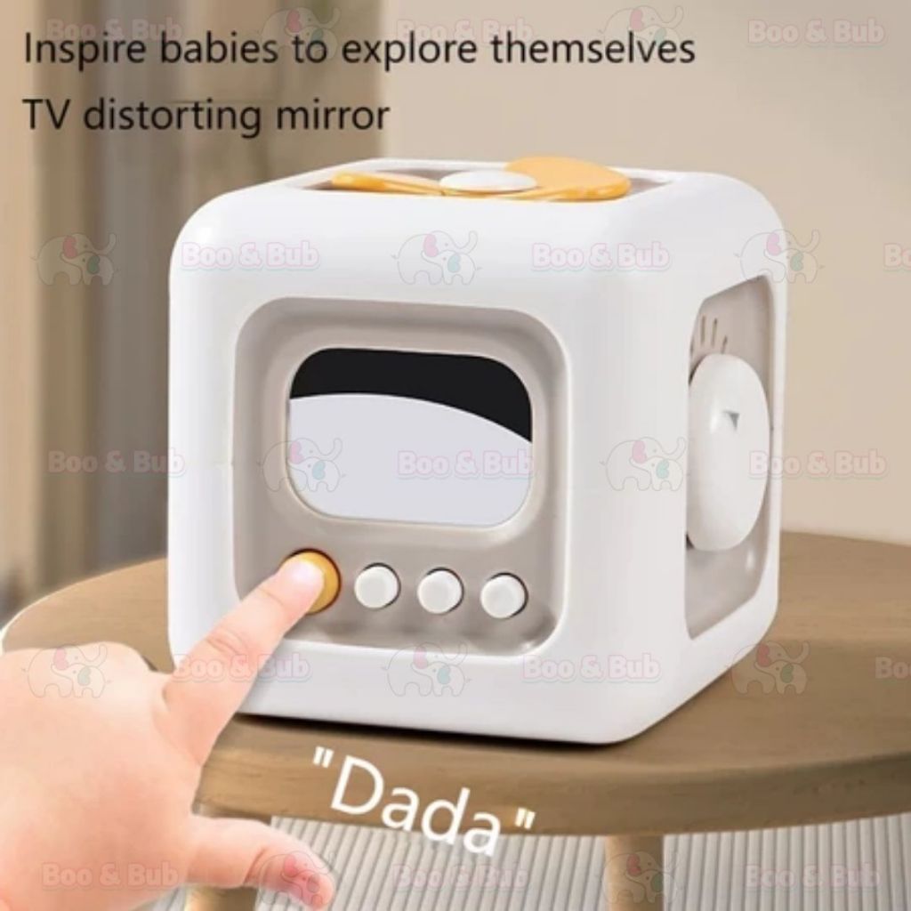 Baby Busy Cube Toys Montessori Toys for Toddler Travel Toys Baby Sensory Toys Busy Block Fine Motor Skill Mainan Bayi - Boo & Bub