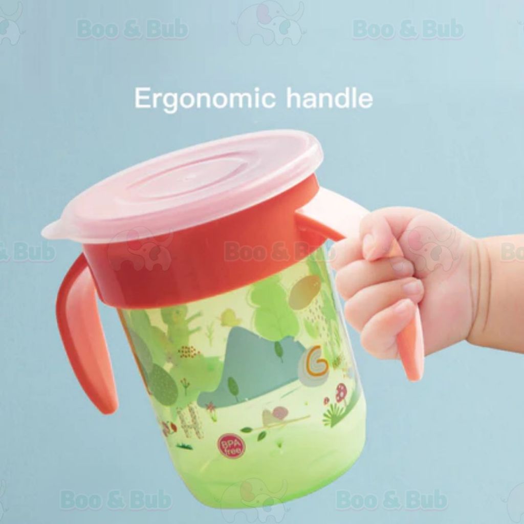 Boo&Bub 360° Magic Training Cup baby learning Drinking Cup Sippy Cup 250ml Leak Proof Training Sippy Cup - Boo & Bub