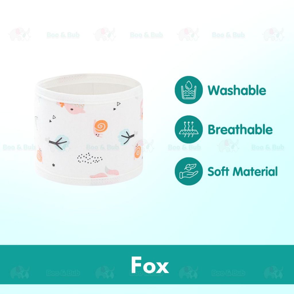 Boo and Bub Newborn Baby Umbilical Cord Care Bellyband Binder Baby Belly Stomach Binder Cover Bedung Bayi Barut Baby - Boo & Bub