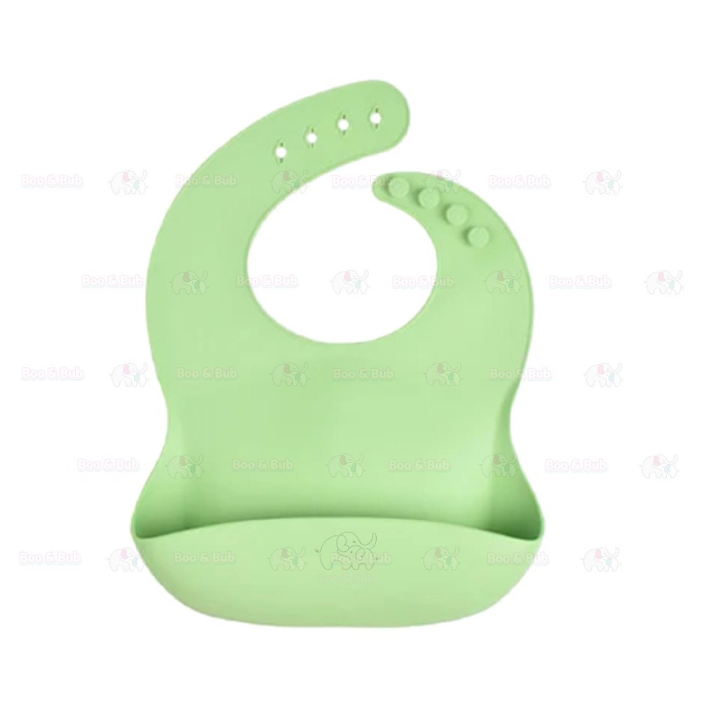 Boo&Bub Baby Stainless Steel Tableware Set 5pcs BPA-Free Silikon Hisap Anti-Tumpah Set Pinggan Mangkuk Bayi 儿童餐具 吸盘防滑 - Boo & Bub