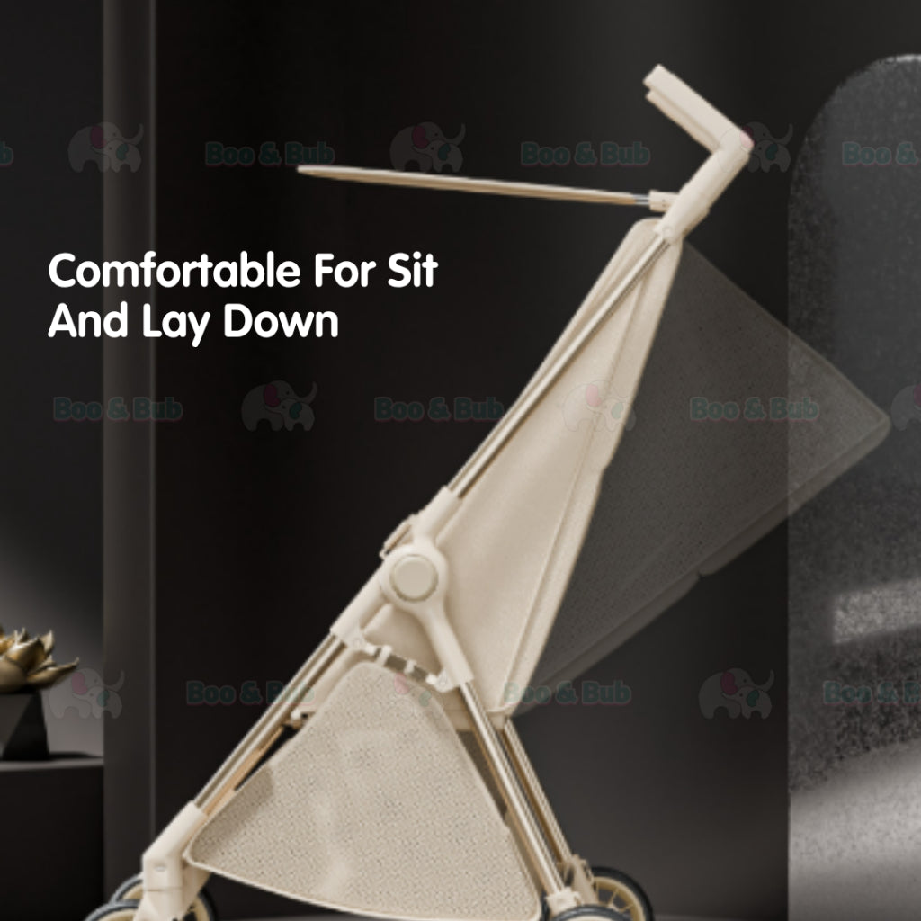 Boo&Bub Magic Stroller Foldable Lightweight Pocket ravel Stroller Adjust Height baby stroller Travel Friendly - Boo & Bub