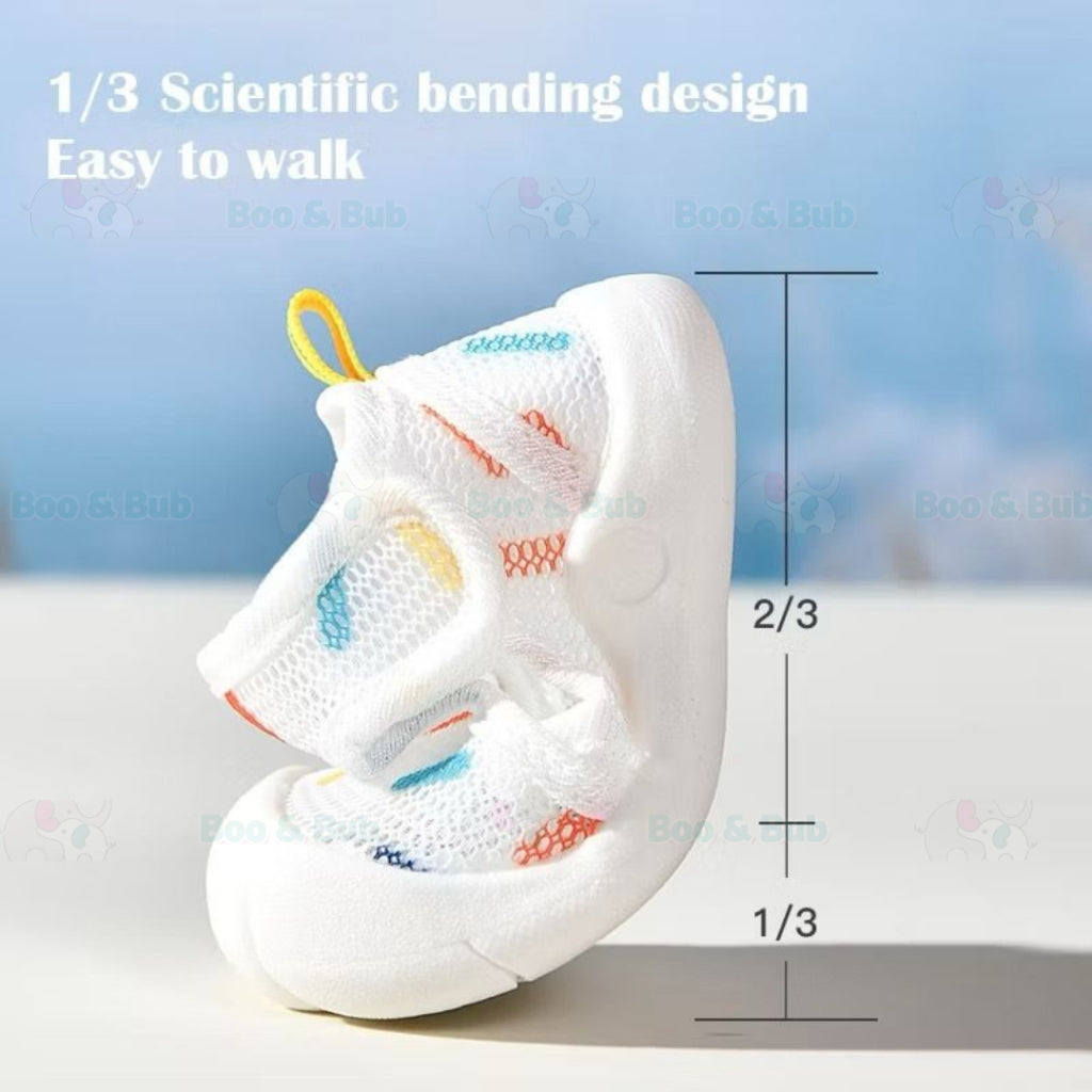 Boo&Bub Baby Sandals Anti-Slip First Walker Sandals Anti-Gelincir Baby Shoes Baby First Walking Shoes 婴儿防滑学步凉鞋 - Boo & Bub