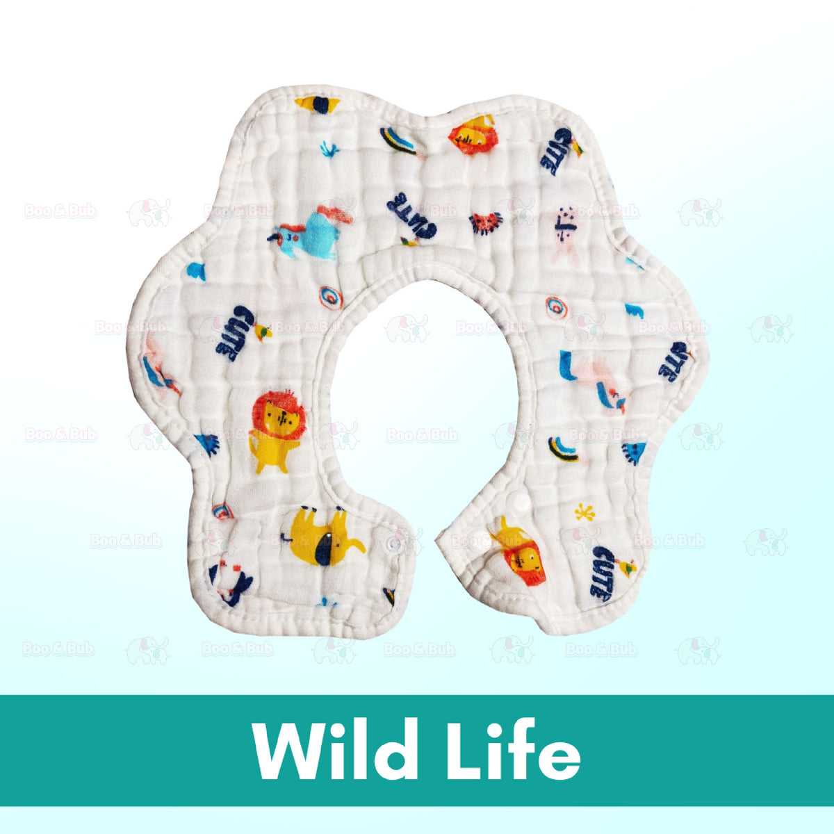 Flower Bib | Petal Pure Cotton Saliva Towel Newborn Comfort Infant Toddler Feeding Apron Soft Washable Bibs - Boo & Bub