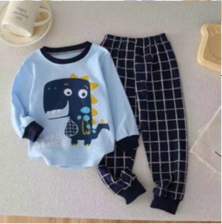 🔥HOT🔥Kids Pyjamas Set | Cartoon Cute Children Sleepwear | Cotton Soft Baby Nightwear Clothes Pajamas | Baju Tidur Budak - Boo & Bub