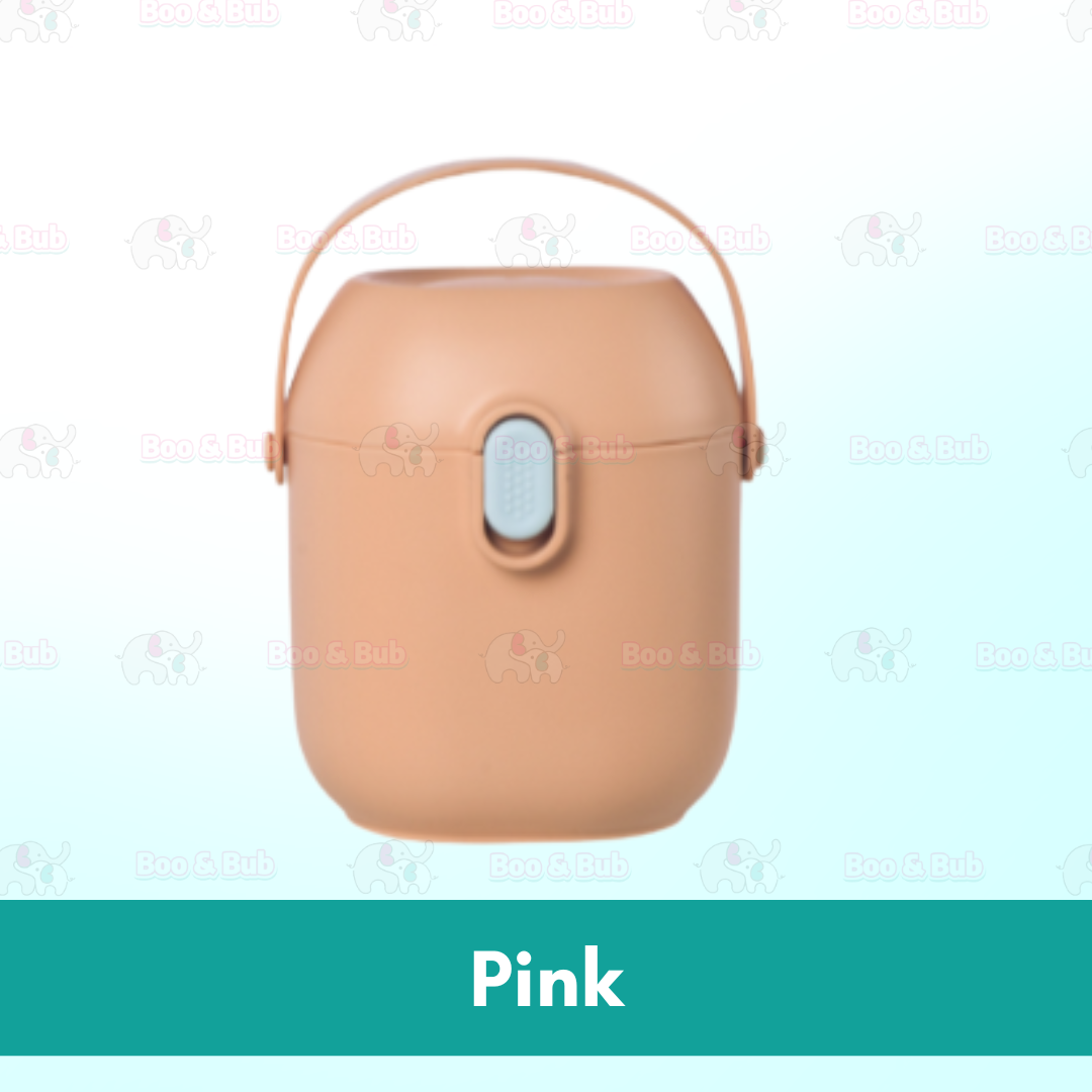 Boo&Bub Milk Powder Container | Infant Feeding Box Newborn Food Storage Box Powder Dispenser Kid Toddler Snack Portable - Boo & Bub
