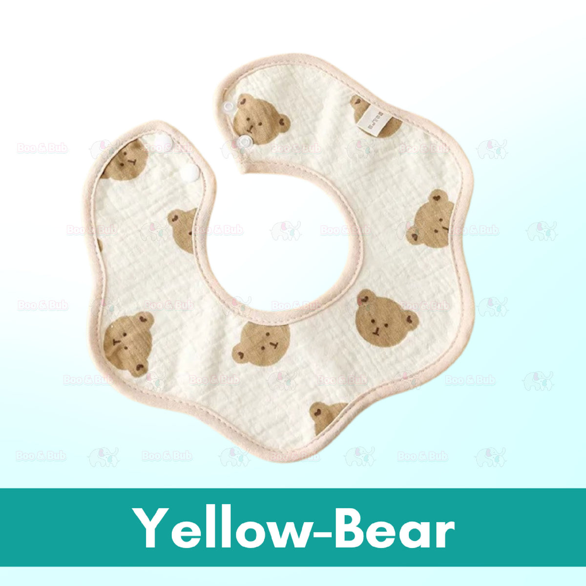 Flower Bib | Petal Pure Cotton Saliva Towel Newborn Comfort Infant Toddler Feeding Apron Soft Washable Bibs - Boo & Bub