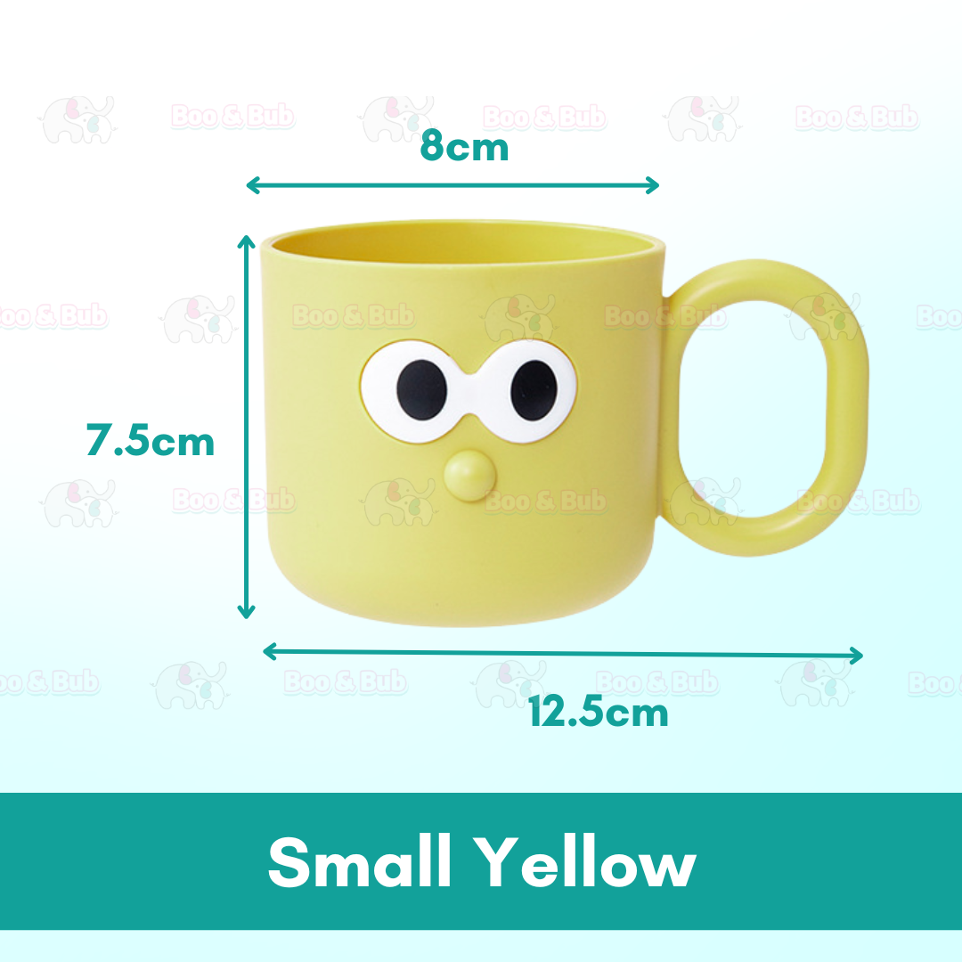 Toothbrush Cup Children Cute Cartoon Cup Kids Mouthwash Cup Rinsing Cup Plastic Wash Cup BPA Free Couple Matching Cup - Boo & Bub