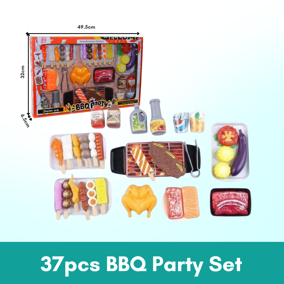 Fruit Vegetable Cutting Pretend Play Set | Plastic Food Toy DIY Gift Toys For Children Kids Educational Toys - Boo & Bub