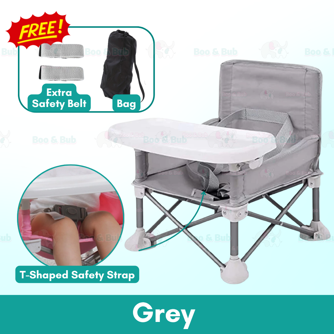 Boo&Bub Baby Dining Chair Multifunctional Foldable and Portable Outdoor Beach Seat Baby Furniture Supplies - Boo & Bub