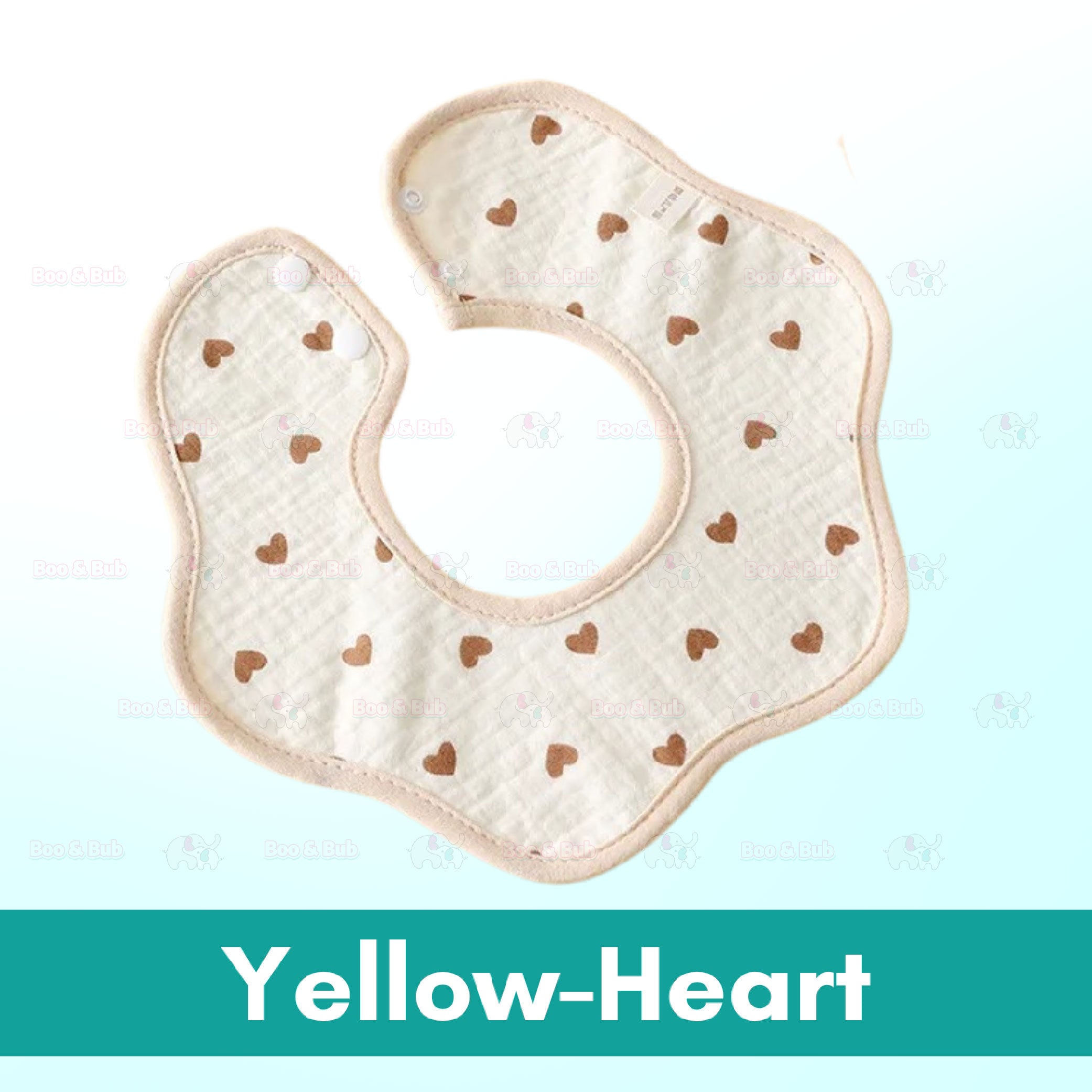 Flower Bib | Petal Pure Cotton Saliva Towel Newborn Comfort Infant Toddler Feeding Apron Soft Washable Bibs - Boo & Bub