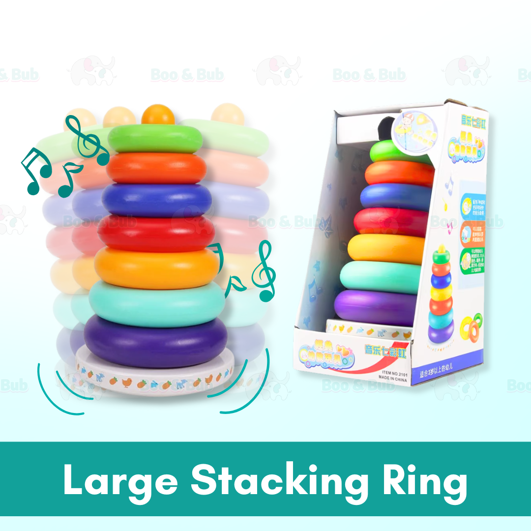 LARGE Stacking Rings - Boo & Bub