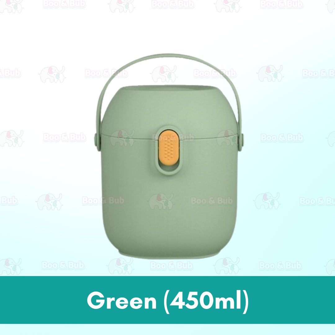 Boo&Bub Milk Powder Container | Infant Feeding Box Newborn Food Storage Box Powder Dispenser Kid Toddler Snack Portable - Boo & Bub