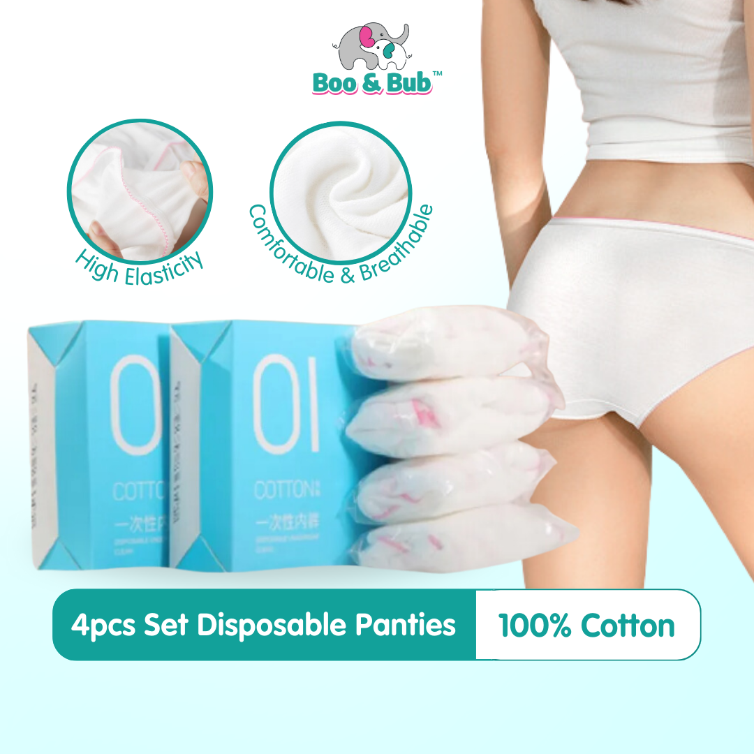 Disposable Panties | 4pcs Set Good Quality Woman Disposable Panties | Maternity Underwear Operation - Boo & Bub