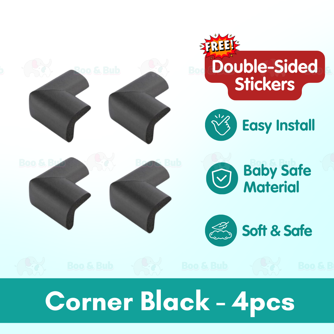 2m Edge & Corner Guards/Baby Bumper/Edge Strip/Table Corner Edge Protector | Bayi Keselamatan Tabel Ujung Pojok - Boo & Bub