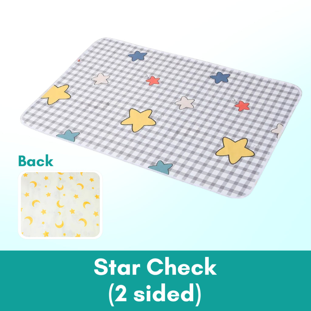 Boo&Bub Washable Baby Diaper Changing Mat Baby Urine Mat Waterproof Mattress Protector Pelapik tilam ๅฉดๅฟ้ๅฐฟๅซๆไบบ urine pad - Boo & Bub