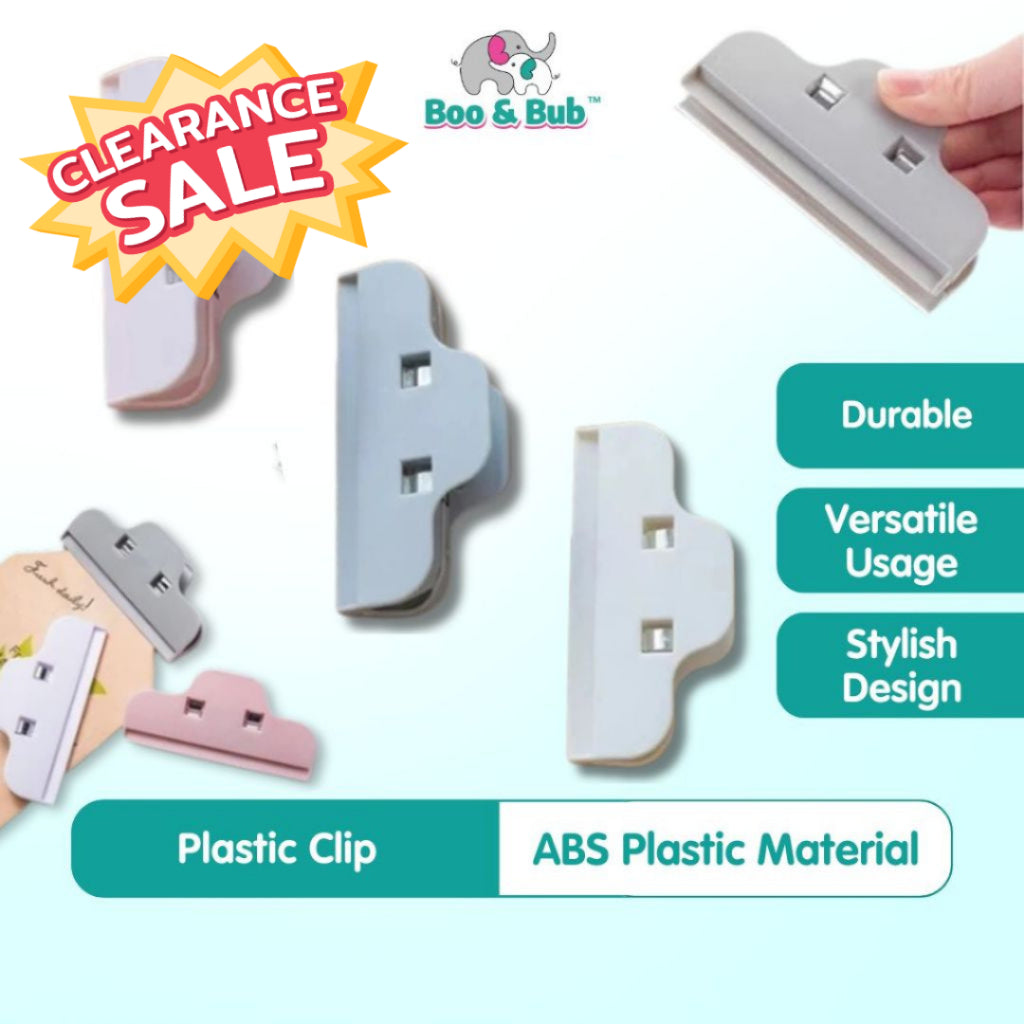 Boo&Bub Clamp Sealer Clip | Food Sealing Clips for Snack Bags - Boo & Bub