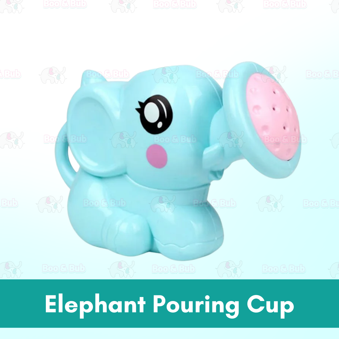 Cartoon Baby Shower Cup | toddler shampoo cup children bathing toy Kid children bathing tools - Boo & Bub