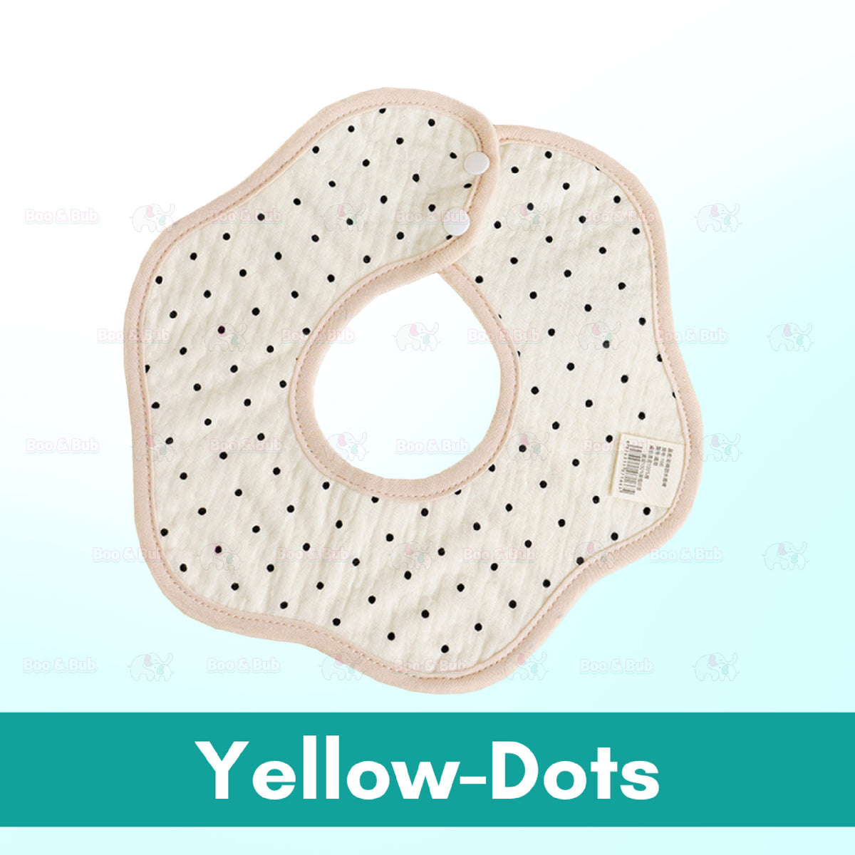 Flower Bib | Petal Pure Cotton Saliva Towel Newborn Comfort Infant Toddler Feeding Apron Soft Washable Bibs - Boo & Bub