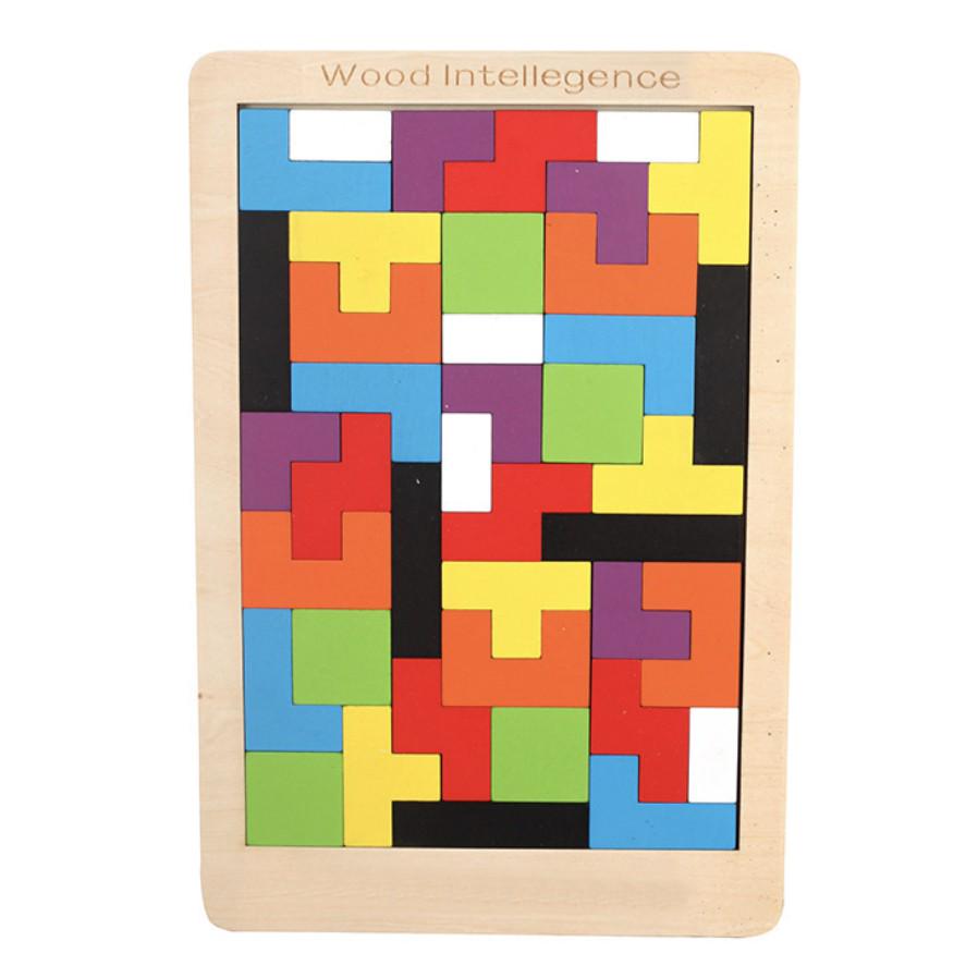 Wooden Educational Toys Kids Early Learning Montessori Building Blocks | mainan edukasi - Boo & Bub