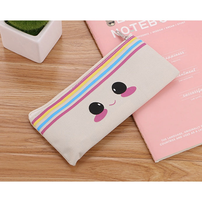 Cute Pencil Case | Korea Fabric Creative Stationery Bag | small stationery bag cartoon pen case woman pouch - Boo & Bub