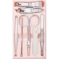 Cartoon Nail Clipper Set Cute Stainless Steel Travel Portable Home Pedicure Nail Ear Spoon Kits Manicure Trimming - Boo & Bub