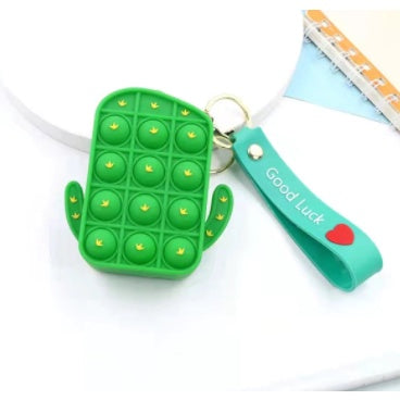 Cute Push Pop Purse | Fidget Toys Coin wallet bag Pops It Bubble Sensory Toys For Children Anti Stress Relief - Boo & Bub