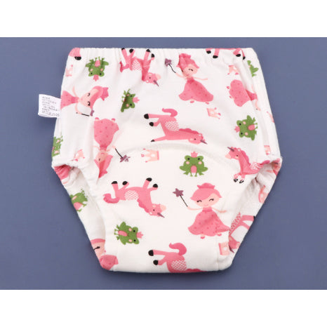 6 Layer - Boo&Bub Waterproof Reusable Cotton Baby Training Pant | Infant Shorts Underwear Cloth Diaper Nappies Panties - Boo & Bub