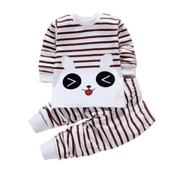 Kid Pyjamas Set | Cartoon Cute Children Sleepwear | Cotton Soft Baby Nightwear Clothes Pajamas | Baju Tidur Budak - Boo & Bub