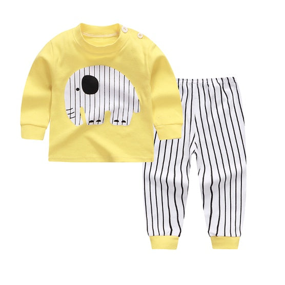 Kid Pyjamas Set | Cartoon Cute Children Sleepwear | Cotton Soft Baby Nightwear Clothes Pajamas | Baju Tidur Budak - Boo & Bub