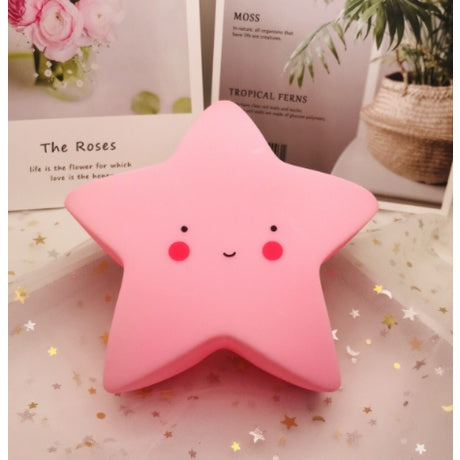 Cute Mini Lamp | Silicone Night Light Cloud Star Moon Mushroom Led for Kids Baby Bedroom Desktop Decor Night Lights - Boo & Bub