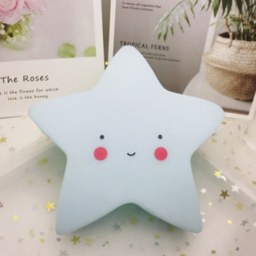 Cute Mini Lamp | Silicone Night Light Cloud Star Moon Mushroom Led for Kids Baby Bedroom Desktop Decor Night Lights - Boo & Bub