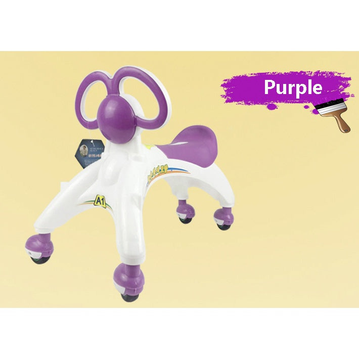 Kids Balancer Bike | Lightweight Baby Balancer Scooter Four wheel Tricycle Ride on Bicycle Outdoor game - Boo & Bub