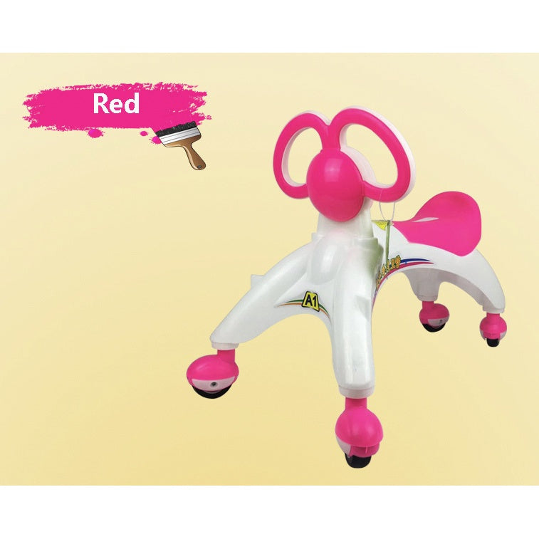 Kids Balancer Bike | Lightweight Baby Balancer Scooter Four wheel Tricycle Ride on Bicycle Outdoor game - Boo & Bub